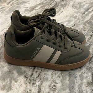 Nautica Boy’s Olive Sneakers